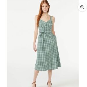 Free Assembly 💚 Midi Sundress with Tie Belt